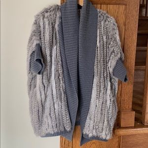 NWT Haute hippie fur vest